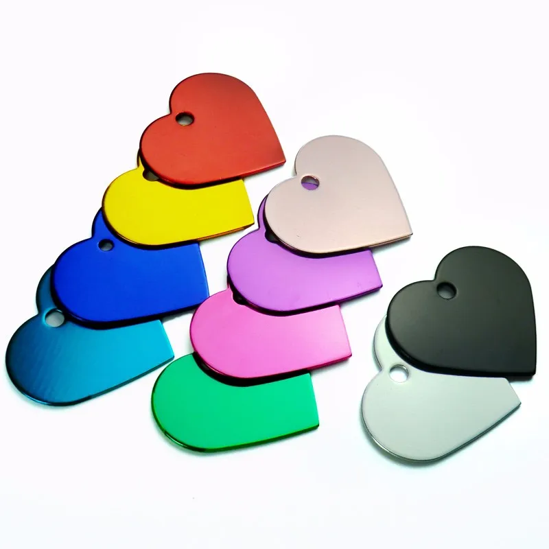 100PCS 2 Sides Heart Personalized Dog For Cats ID Tags Customized Cat Pet Name Phone No. Aluminum Puppy TAG ID Accessories
100PCS 2 Sides Heart Personalized Dog For Cats ID Tags Customized Cat Pet Name Phone No. Aluminum Puppy TAG ID Accessories