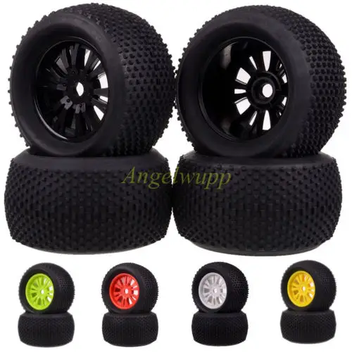 4Pcs 1/8 RC Wheel Rim and Rubber Tires For Cars Nitro Power Off Road Monster Truck AMAX HIMOTO HSP 140*78mm Hexagon Adapter 17mm
4Pcs 1/8 RC Wheel Rim and Rubber Tires For Cars Nitro Power Off Road Monster Truck AMAX HIMOTO HSP 140*78mm Hexagon Adapter 17mm