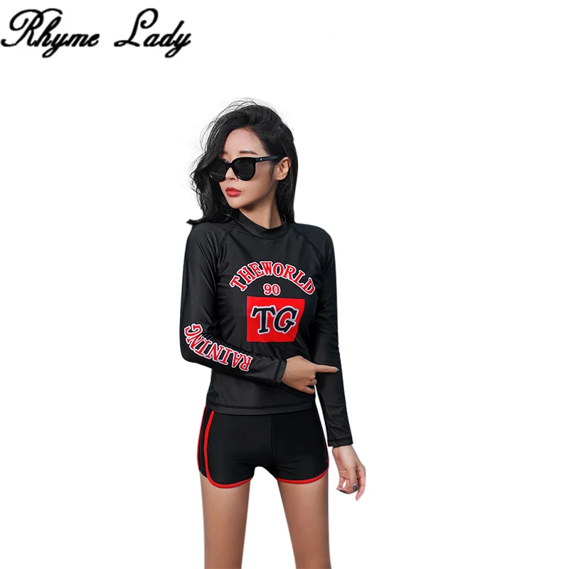 Rhyme Lady 2019 New Arrival Girls Long Sleeve Rash guards two pieces New Surfing Bathing Suits For Women summer beachwear
Rhyme Lady 2019 New Arrival Girls Long Sleeve Rash guards two pieces New Surfing Bathing Suits For Women summer beachwear