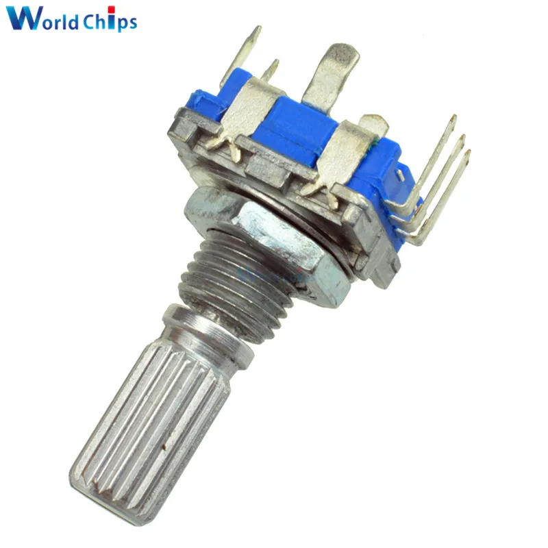 2Pcs Rotary Encoder Switch EC11 Audio Digital Potentiometer With Handle Length 20mm
2Pcs Rotary Encoder Switch EC11 Audio Digital Potentiometer With Handle Length 20mm