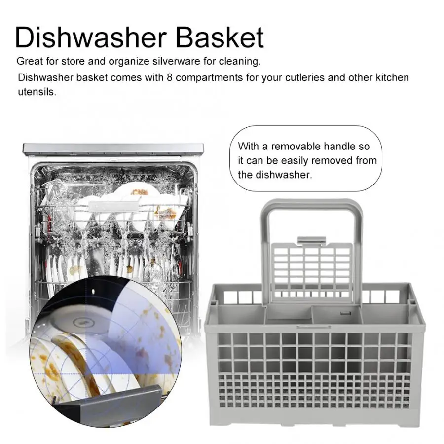 Household Dishwasher Parts Dish Washer Universal Multipurpose Dishwasher Part Cutlery Replacement Basket Storage Box Accessory
Household Dishwasher Parts Dish Washer Universal Multipurpose Dishwasher Part Cutlery Replacement Basket Storage Box Accessory