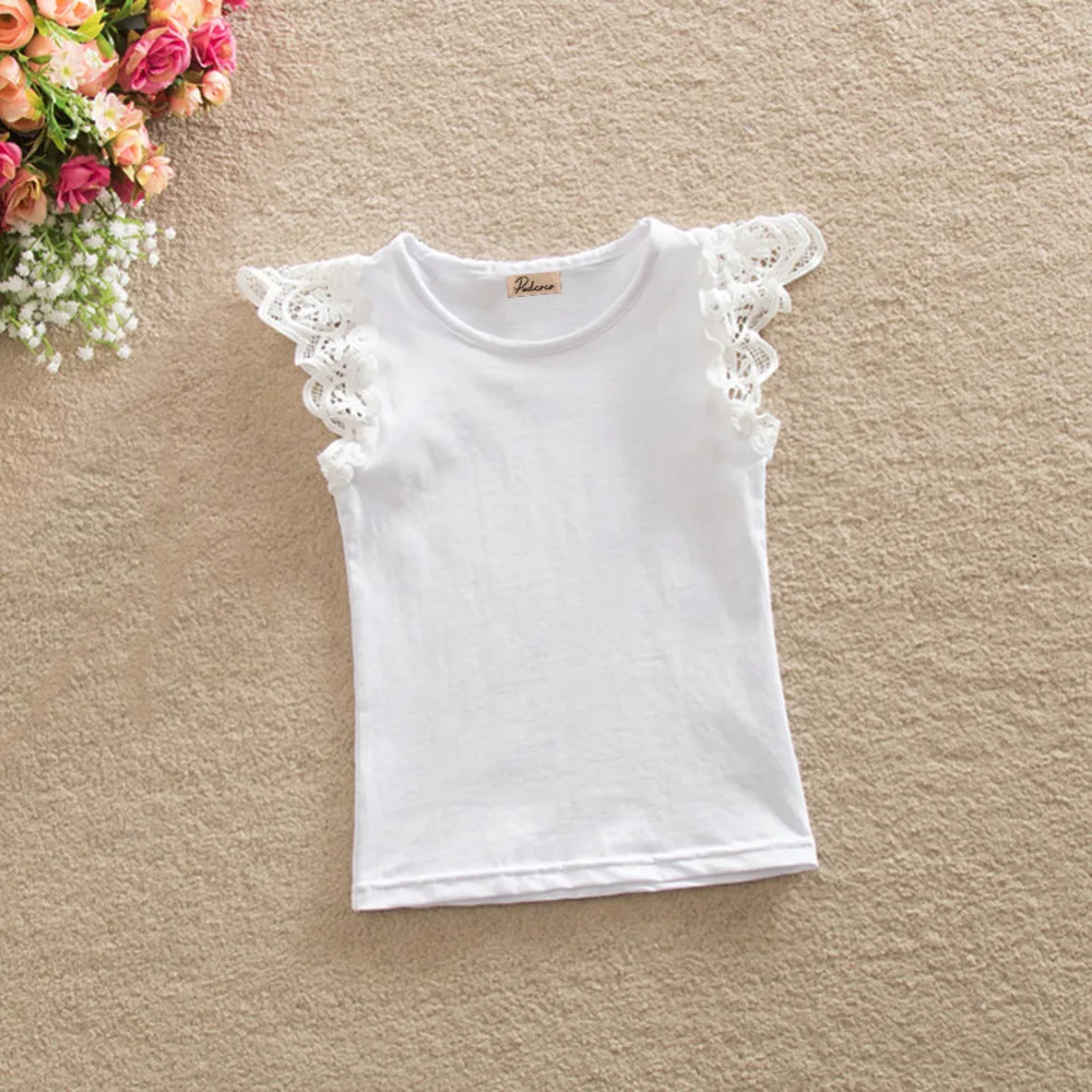 2018 Hot Summer Toddlers Baby Girls Lace Sleeve Tops Cotton T-Shirt Bluse Vest Top 0-4Years
2018 Hot Summer Toddlers Baby Girls Lace Sleeve Tops Cotton T-Shirt Bluse Vest Top 0-4Years