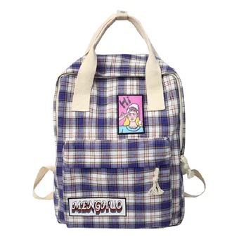 New Fashion Plaid Women Shoulder Bags Ladies Backpack High Quality Large Capacity Student Bag Casual Wild Travel Bags Backpack
New Fashion Plaid Women Shoulder Bags Ladies Backpack High Quality Large Capacity Student Bag Casual Wild Travel Bags Backpack