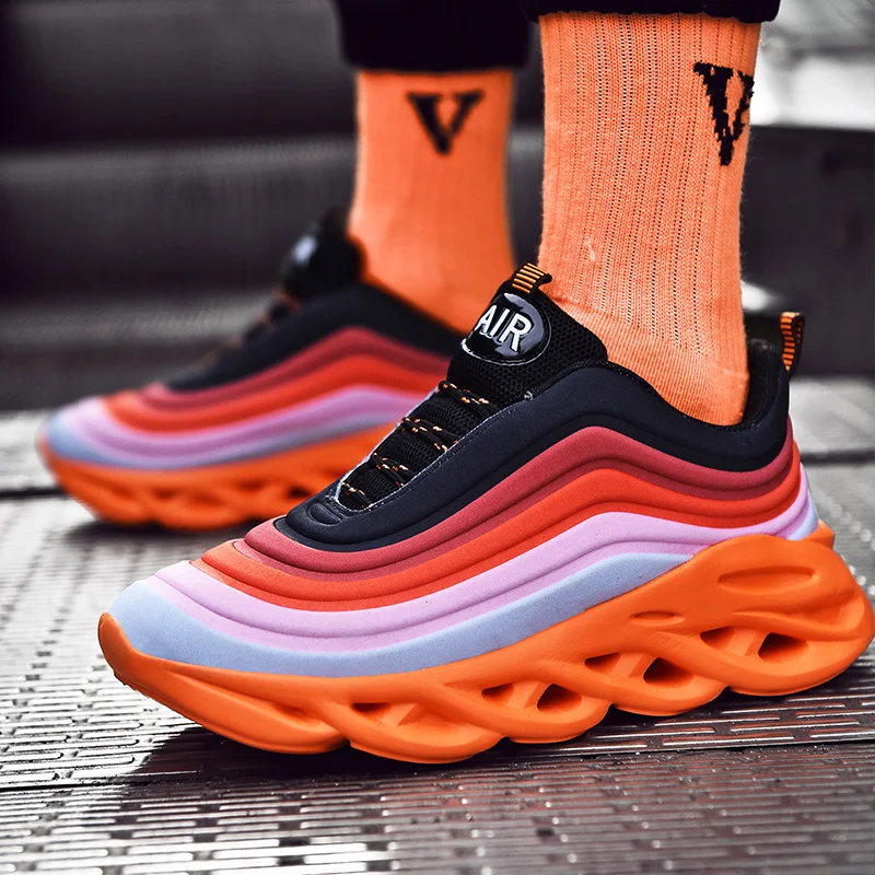 Unisex Autumn Summer High Top Running Shoes For Men Ankle Boots Male Chunky Height Increase Sport Shoes Athletic Women Sneakers 
Unisex Autumn Summer High Top Running Shoes For Men Ankle Boots Male Chunky Height Increase Sport Shoes Athletic Women Sneakers