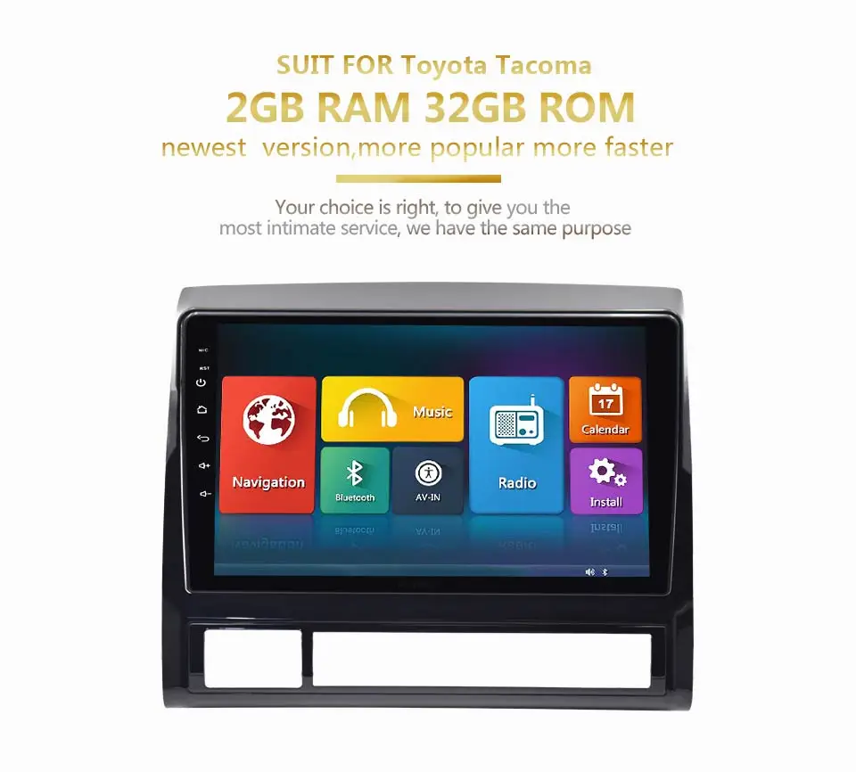 Flash Deal KiriNavi 9" Car Radio 32G Android DVD Touch Display For Toyota Tacoma 2005-2013 Auto Audio GPS MP3 Multimedia Navigation System 0 Flash Deal KiriNavi 9" Car Radio 32G Android DVD Touch Display For Toyota Tacoma 2005-2013 Auto Audio GPS MP3 Multimedia Navigation System 0