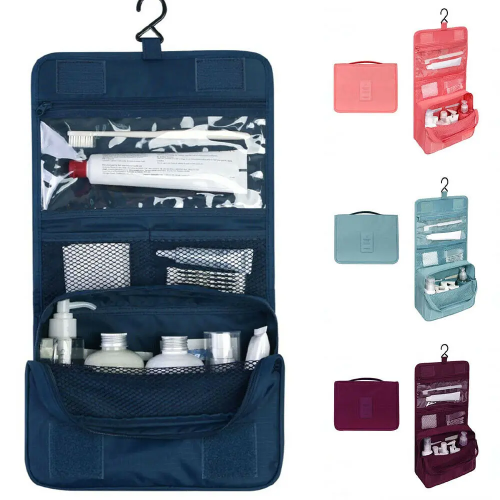 Mini Travel Cosmetic Makeup Bag Toiletry Case Wash Organizer Storage Bag Household Supply
Mini Travel Cosmetic Makeup Bag Toiletry Case Wash Organizer Storage Bag Household Supply