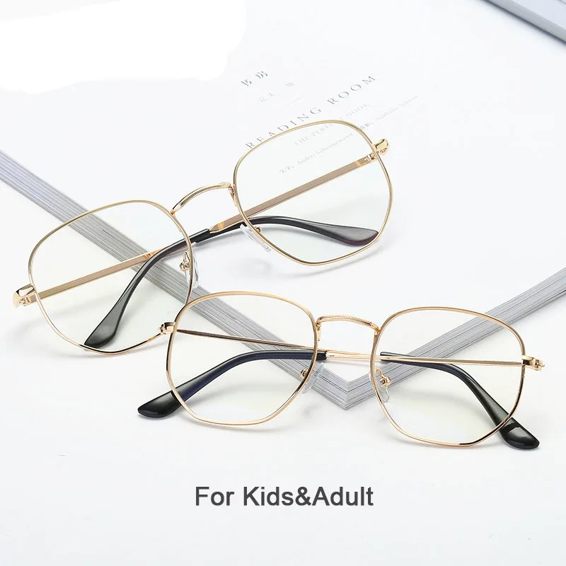 2018 Arrived Mother&kids Same style Vintage glasses Frames Gold metal optical glasses Women baby children eyewear N284
2018 Arrived Mother&kids Same style Vintage glasses Frames Gold metal optical glasses Women baby children eyewear N284