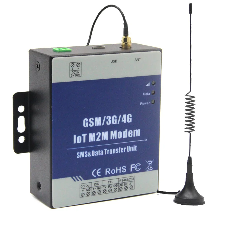 Wireless 4G LTE DTU Cellular Modem Data Transfer Unit AT Command DIN or Pulse Counter Monitoring Support TCP/UDP
Wireless 4G LTE DTU Cellular Modem Data Transfer Unit AT Command DIN or Pulse Counter Monitoring Support TCP/UDP