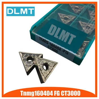 Tnmg160404 FG CT3000 10PCS External Turning Tools Cermet Grade Carbide insert Lathe cutter Tool Tokarnyy turning insert
Tnmg160404 FG CT3000 10PCS External Turning Tools Cermet Grade Carbide insert Lathe cutter Tool Tokarnyy turning insert