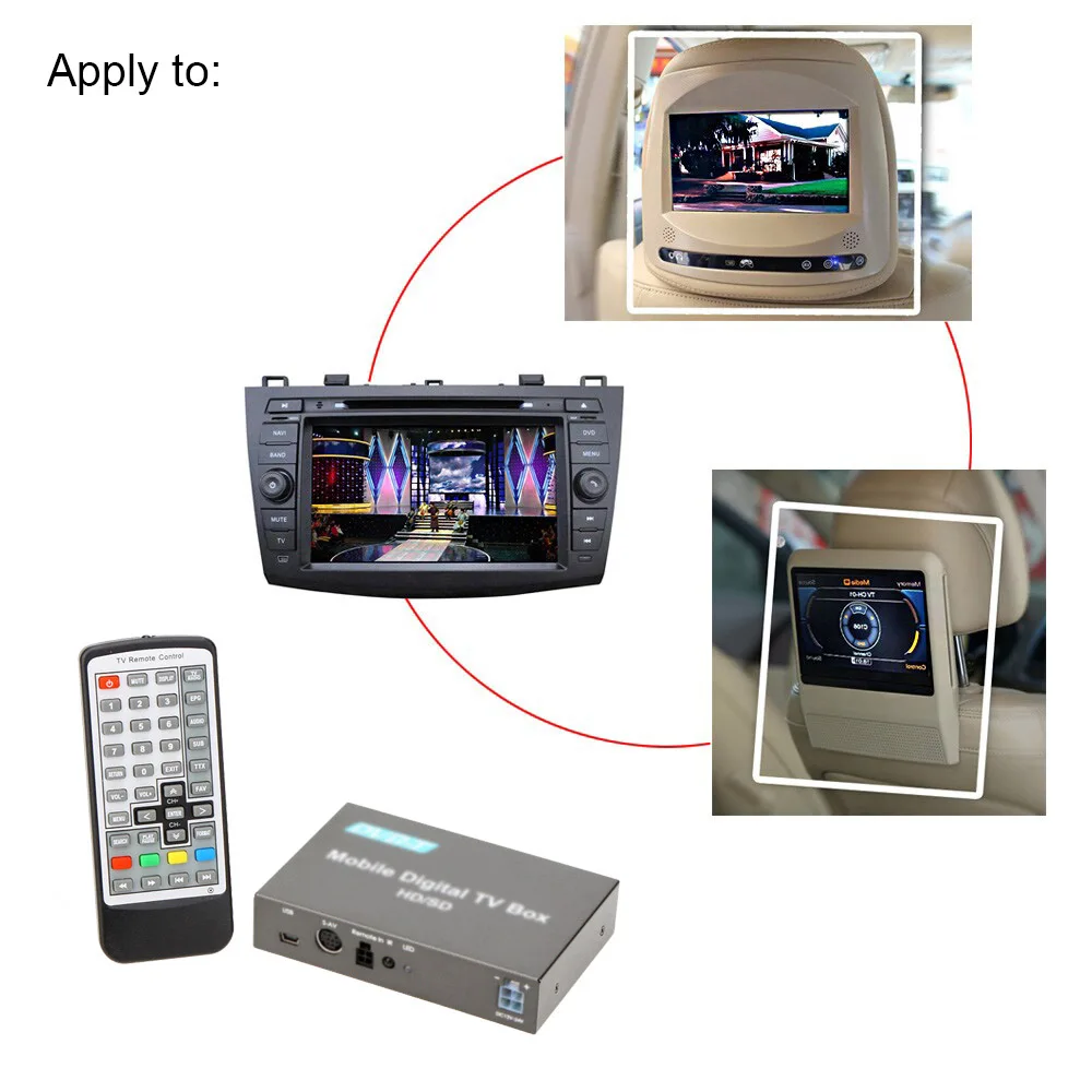 Super Car DVD TV Receiver Mini Metal Design DVB Easy Installation Monitor Analog TV Tuner Strong Signal Box with Antenna
Super Car DVD TV Receiver Mini Metal Design DVB Easy Installation Monitor Analog TV Tuner Strong Signal Box with Antenna