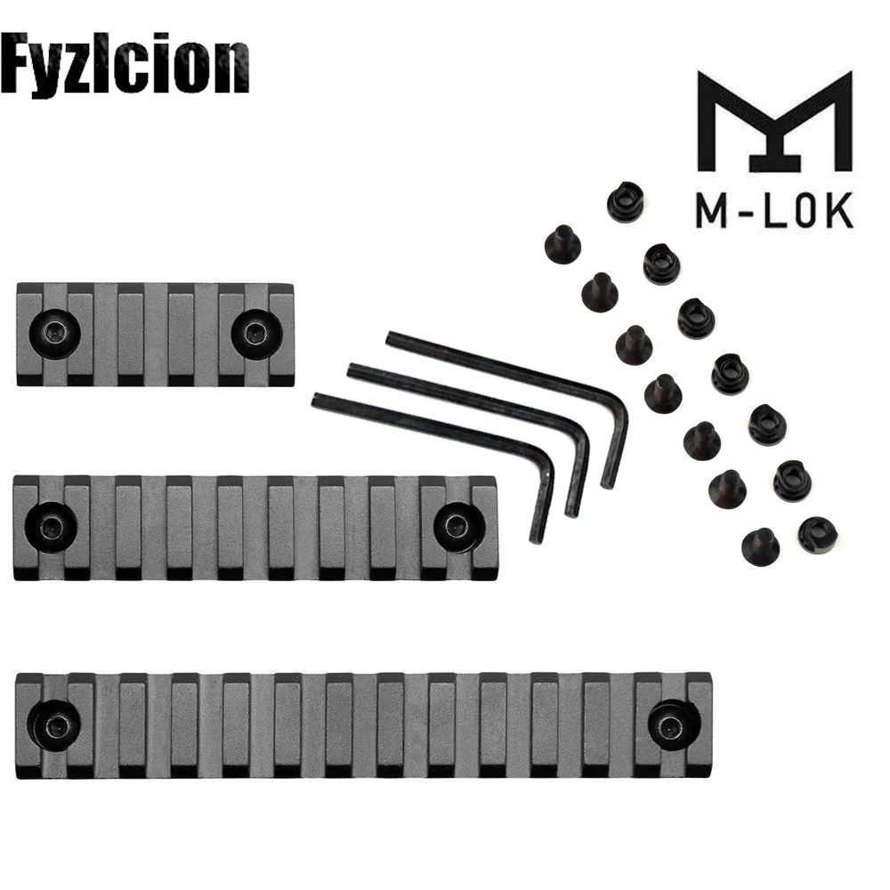 3 Sizes Set Hunting 5/9/13 Slot 3" 4" 7" M-Lock M-LOK Aluminum Picatinny Rail Mount Handguard Section
3 Sizes Set Hunting 5/9/13 Slot 3" 4" 7" M-Lock M-LOK Aluminum Picatinny Rail Mount Handguard Section