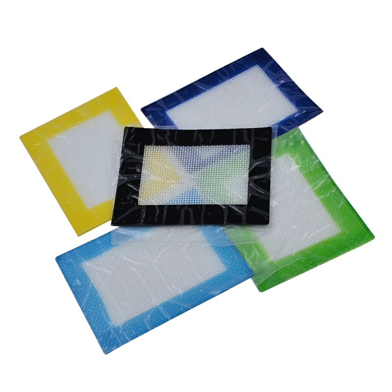 4pcs Bho Silicone Dab wax Mat 11x8.5cm Silicon butane Slick oil Concentrate baking Pad
4pcs Bho Silicone Dab wax Mat 11x8.5cm Silicon butane Slick oil Concentrate baking Pad