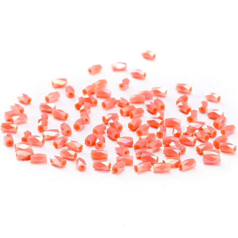 Austria Charm Glass Beads Cylinder Crystal Beads Pomegranate Red AB 50pcs 2*4mm Austria Crystal 18 Cutting Faces Loose Beads C-2
Austria Charm Glass Beads Cylinder Crystal Beads Pomegranate Red AB 50pcs 2*4mm Austria Crystal 18 Cutting Faces Loose Beads C-2