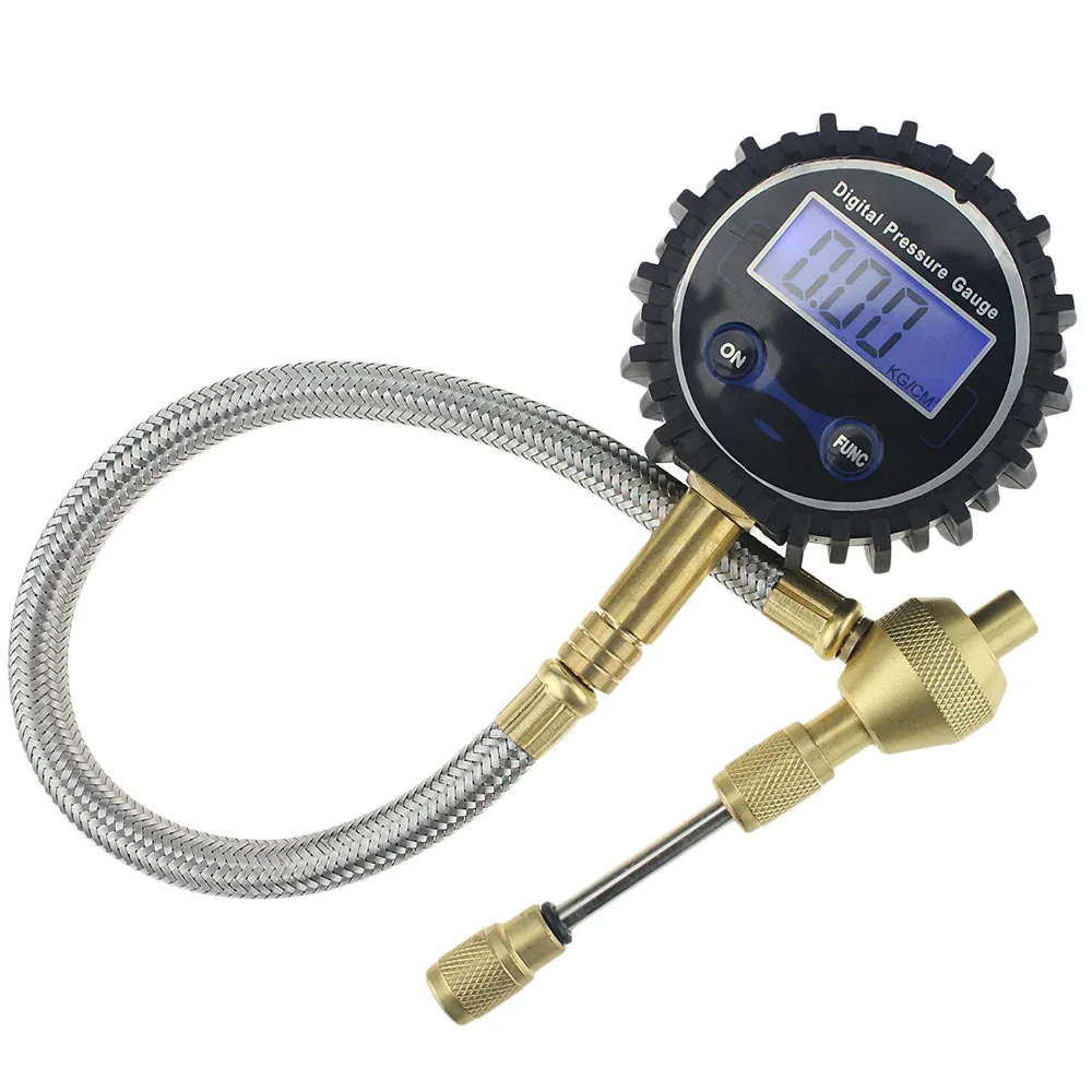 2.5" Accurate Digital Tire Pressure Gauge for Car,Motorcycle,.1PSI Resolution Tire Gauge Digital with 45 Degree Air Chuck
2.5" Accurate Digital Tire Pressure Gauge for Car,Motorcycle,.1PSI Resolution Tire Gauge Digital with 45 Degree Air Chuck