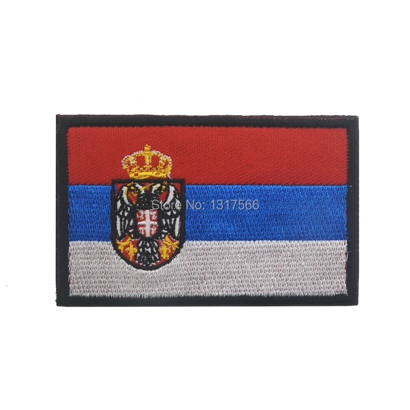 Serbian National Flag Embroidery Patch Embroidered Patch Military Tactical Armband Fabric Sticker Sewing Applique
Serbian National Flag Embroidery Patch Embroidered Patch Military Tactical Armband Fabric Sticker Sewing Applique