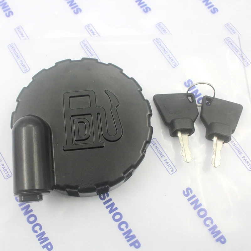 123//05892 DIESEL FUEL CAP WITH 2 KEYS FOR VARIOUS JCB MODELS JCB PARTS