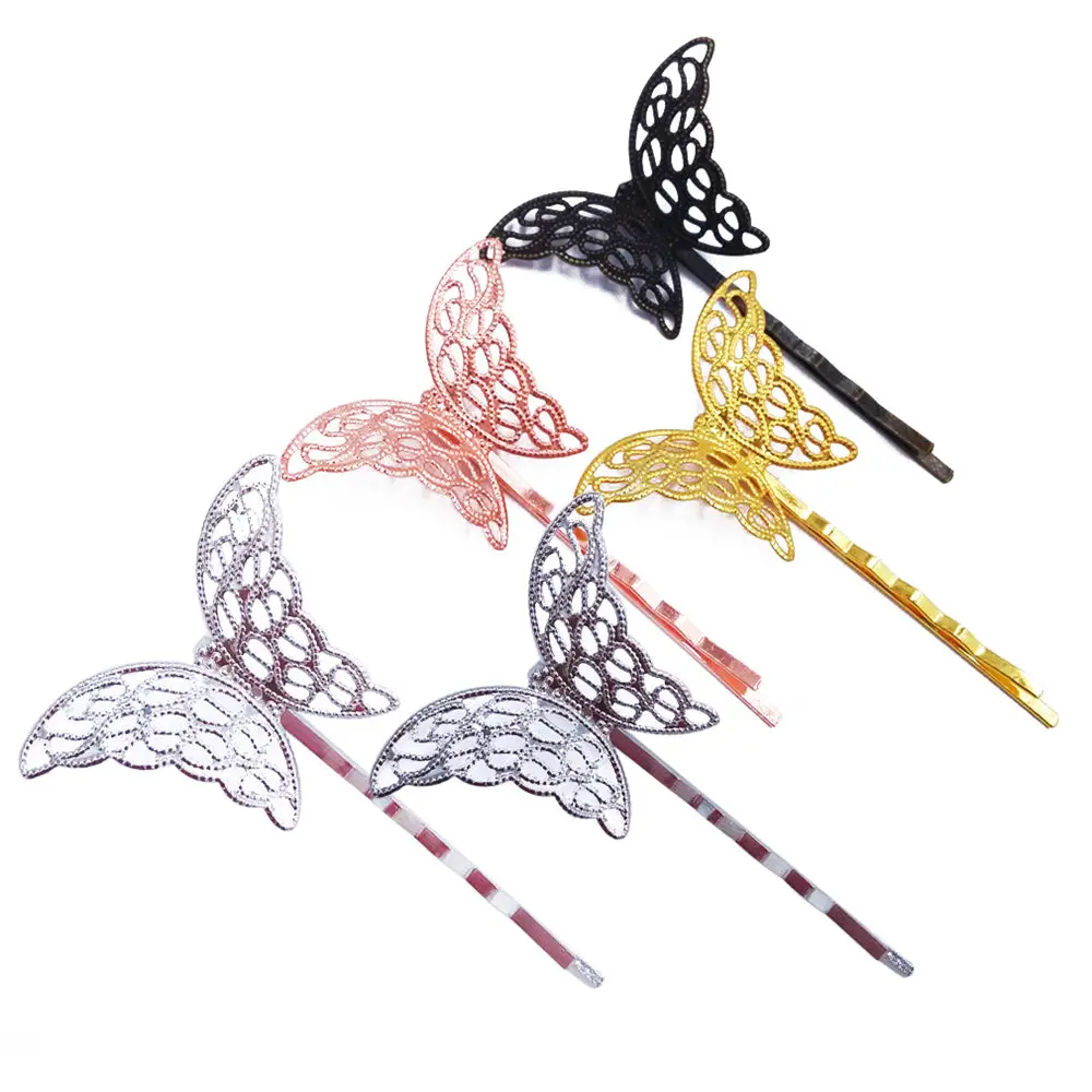 Wholesale 120piece Hair Pins with 27x40mm Butterfly Hairpins Jewelry Findings Hair accessories HPF27
Wholesale 120piece Hair Pins with 27x40mm Butterfly Hairpins Jewelry Findings Hair accessories HPF27