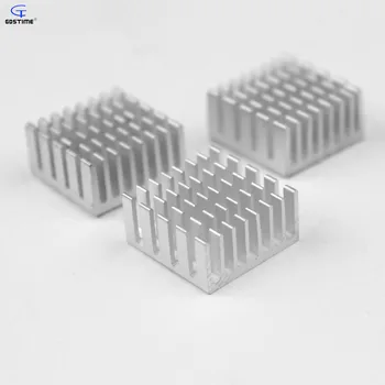 Gdstime 500pcs 20x20x10mm Heatsink VGA RAM IC LED Power Aluminum Heat Sink With Thermal Pad 20mm x 10mm
Gdstime 500pcs 20x20x10mm Heatsink VGA RAM IC LED Power Aluminum Heat Sink With Thermal Pad 20mm x 10mm