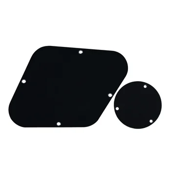 NEW 3ply PVC Black Electric Guitar Back Plate Cavity Cover & Switch Cover for LP Style Guitar Accessories
NEW 3ply PVC Black Electric Guitar Back Plate Cavity Cover & Switch Cover for LP Style Guitar Accessories