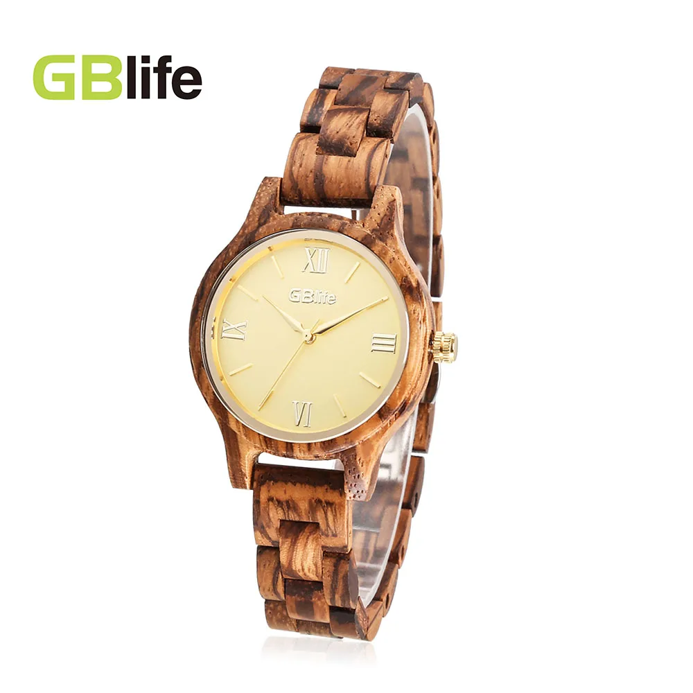 GBlife Women Quartz Wooden Watch Fashion Dress Ladies Wood Watches Fashion Wooden Wristwatch Gifts relogios feminino
GBlife Women Quartz Wooden Watch Fashion Dress Ladies Wood Watches Fashion Wooden Wristwatch Gifts relogios feminino