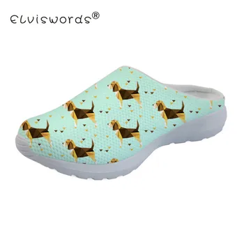ELVISWORDS Beagles Pet Dog Prints Women's Beach Sandals Breathable Mesh Slippers Female Lightweight Casual Shoe zapatos de mujer
ELVISWORDS Beagles Pet Dog Prints Women's Beach Sandals Breathable Mesh Slippers Female Lightweight Casual Shoe zapatos de mujer