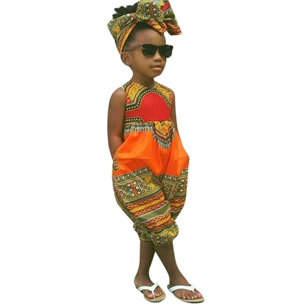 2019 Children Summer Clothing Infant Baby Girls Kids African Style Jumpsuit Clothes Toddler Playsuit Sleeveless Outfit 6M-5T
2019 Children Summer Clothing Infant Baby Girls Kids African Style Jumpsuit Clothes Toddler Playsuit Sleeveless Outfit 6M-5T