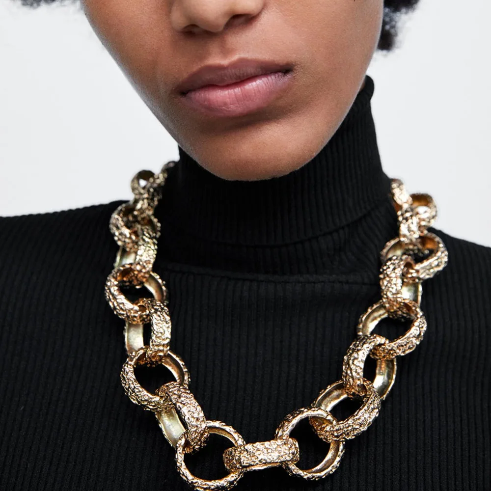 Vedawas Trendy ZA 2019 Statement Chokers Necklace for Women Gifts Accessories Bohemia Statement Metal Wholesale xg2040
Vedawas Trendy ZA 2019 Statement Chokers Necklace for Women Gifts Accessories Bohemia Statement Metal Wholesale xg2040