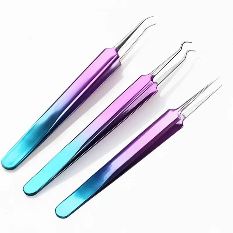 Stainless Steel Eye Lashes Tweezers Acne Needle Tweezers False Fake Eyelash Extension Tweezers Nippers Pointed Clip Makeup Tool
Stainless Steel Eye Lashes Tweezers Acne Needle Tweezers False Fake Eyelash Extension Tweezers Nippers Pointed Clip Makeup Tool