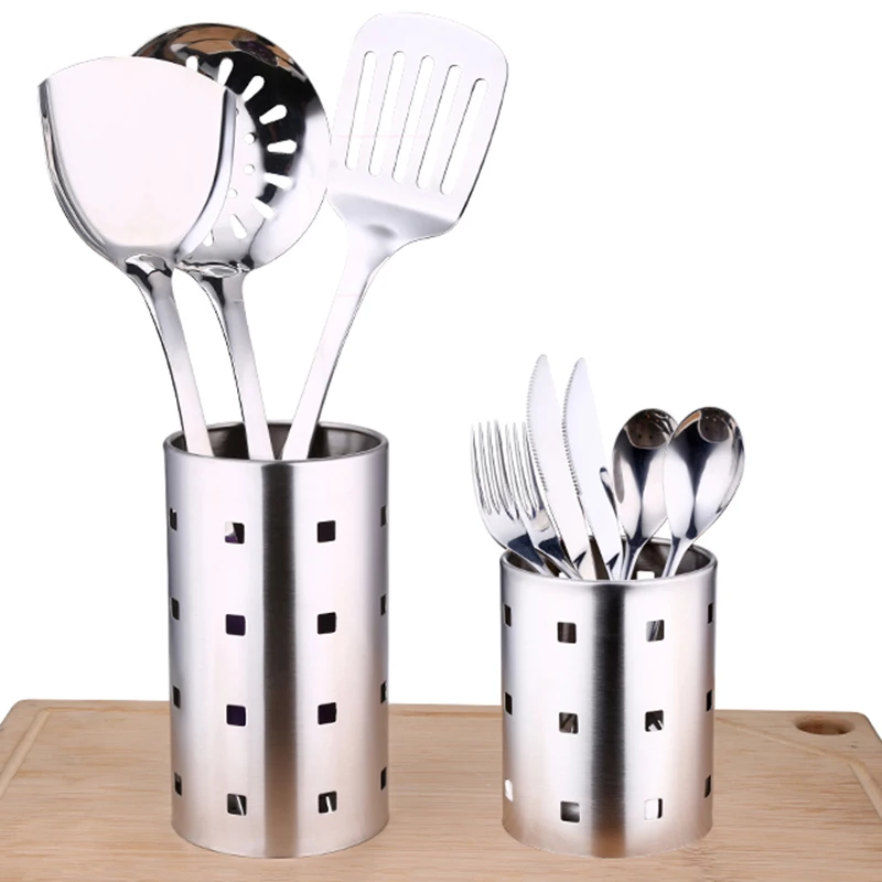 Urijk Stainless Steel Chopstick Cage Kitchen Organizer Storage Basket Spoon Drainer Cutlery Storage Box Holder Kitchen Accessory
Urijk Stainless Steel Chopstick Cage Kitchen Organizer Storage Basket Spoon Drainer Cutlery Storage Box Holder Kitchen Accessory