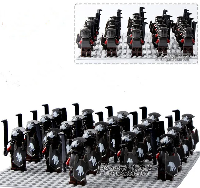 21pcs/lot Crusader Rome Commander Soldiers Medieval Knights Group toys figure compatible building block
21pcs/lot Crusader Rome Commander Soldiers Medieval Knights Group toys figure compatible building block