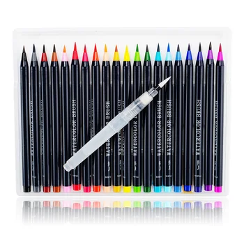 Arrtx 20 Color Watercolor Brush Pen Set Fine Tip Painting Soft Brush Pen Markers Pens Paintbrush
Arrtx 20 Color Watercolor Brush Pen Set Fine Tip Painting Soft Brush Pen Markers Pens Paintbrush