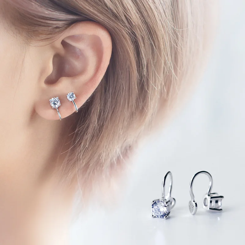 2019 New Arrival Fashion 925 Sterling Silver Heart Earrings For Women 4 Color Cubic Zirconia Luxury Clip Earrings For Women Gift
2019 New Arrival Fashion 925 Sterling Silver Heart Earrings For Women 4 Color Cubic Zirconia Luxury Clip Earrings For Women Gift