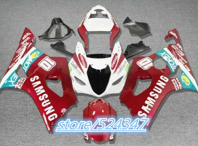 Injection Hey-GSX-R1000 GSXR1000 03-04 Red white GSXR 1000 GSX R1000 03 04 2003 2004 GSXR-1000 Fairing New Dark red for Suzuki
Injection Hey-GSX-R1000 GSXR1000 03-04 Red white GSXR 1000 GSX R1000 03 04 2003 2004 GSXR-1000 Fairing New Dark red for Suzuki