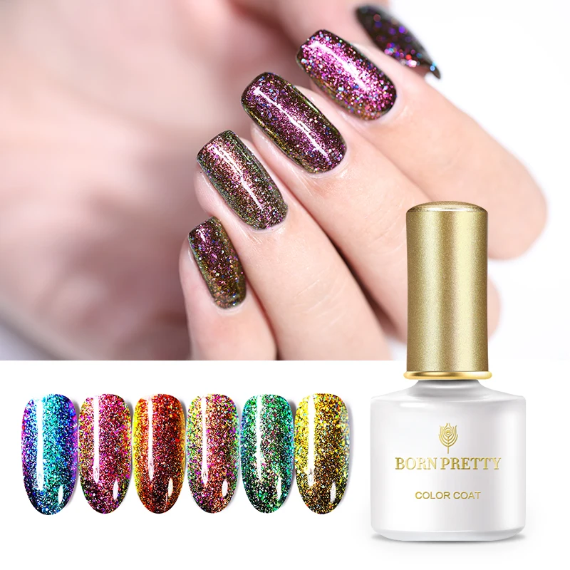 BORN PRETTY 6ml Holographic UV Gel Polish Laser Bling Glitter Peacock Soak Off Manicure Gel Lacquer Nail Art Design
BORN PRETTY 6ml Holographic UV Gel Polish Laser Bling Glitter Peacock Soak Off Manicure Gel Lacquer Nail Art Design