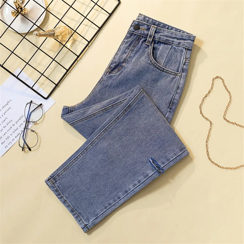JUJULAND Blue Ripped Distressed Boyfriend Ankle Denim Jeans Women Casual Summer Plain Straight Leg Pants Spring Trousers 8066
JUJULAND Blue Ripped Distressed Boyfriend Ankle Denim Jeans Women Casual Summer Plain Straight Leg Pants Spring Trousers 8066