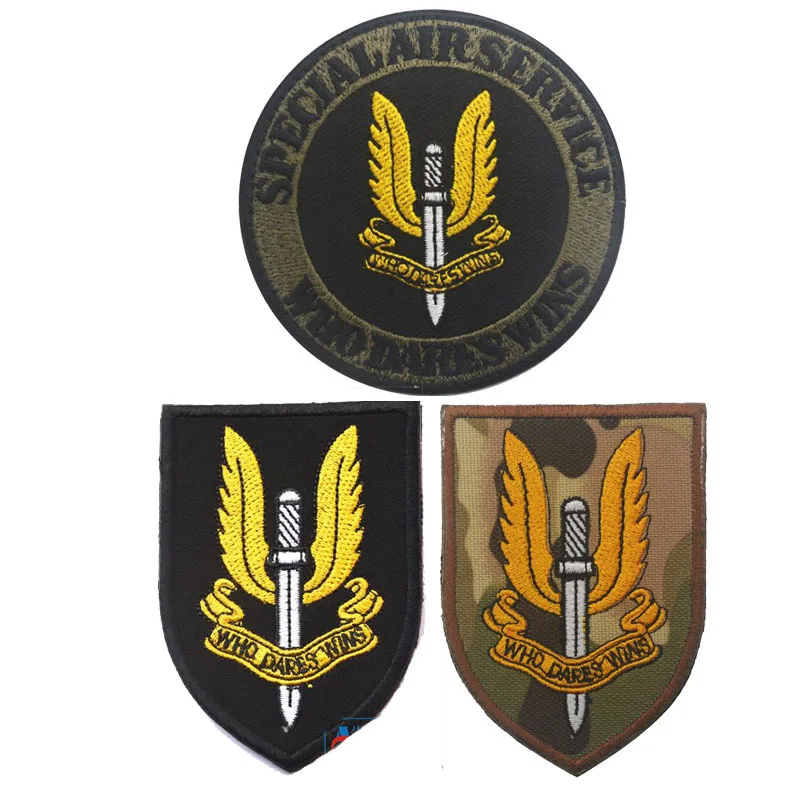 Russian Special Forces Embroidered Exquisite Aviation Service Special British Army Sas Patch Military Brave Wins Fabric Badge
Russian Special Forces Embroidered Exquisite Aviation Service Special British Army Sas Patch Military Brave Wins Fabric Badge