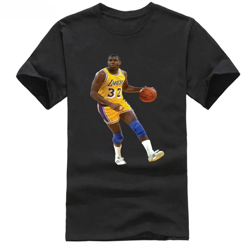 New 2018 Cotton Short-Sleeve T-Shirt Magic Johnson Basketbalerl Player Los Angeles T Shirt
New 2018 Cotton Short-Sleeve T-Shirt Magic Johnson Basketbalerl Player Los Angeles T Shirt