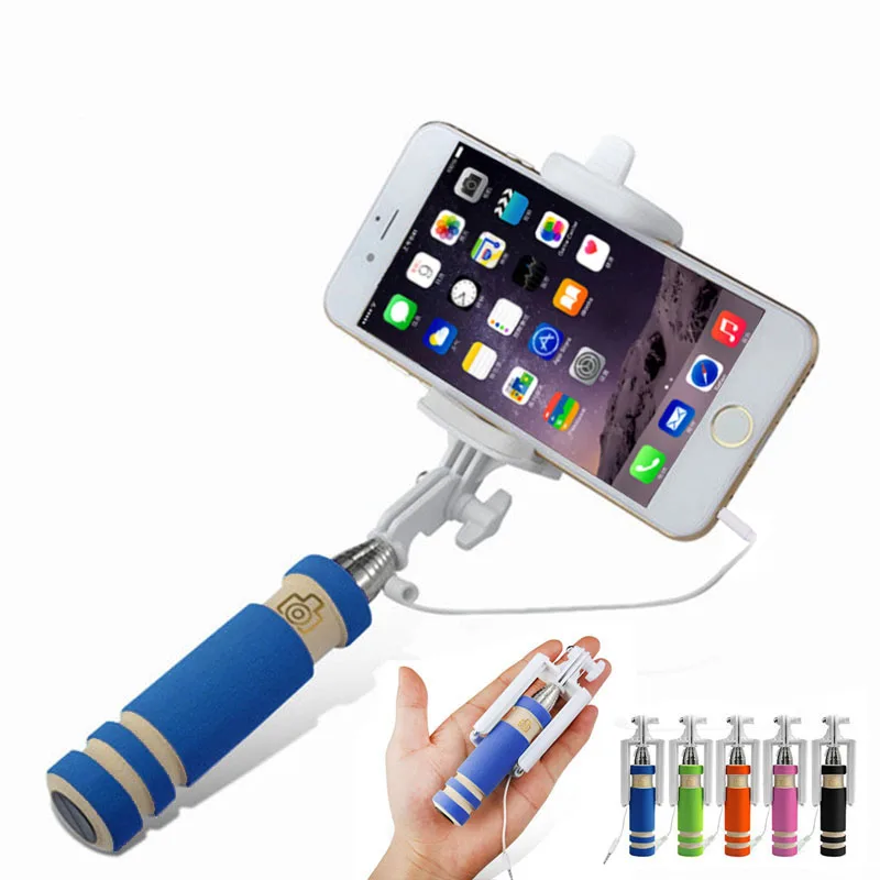 Handheld Camera Foldable Mini Wired Selfie Stick Extendable Monopod Non-slip Handle Mini Self Pole Tripod for Xiaomi Samsung
Handheld Camera Foldable Mini Wired Selfie Stick Extendable Monopod Non-slip Handle Mini Self Pole Tripod for Xiaomi Samsung
