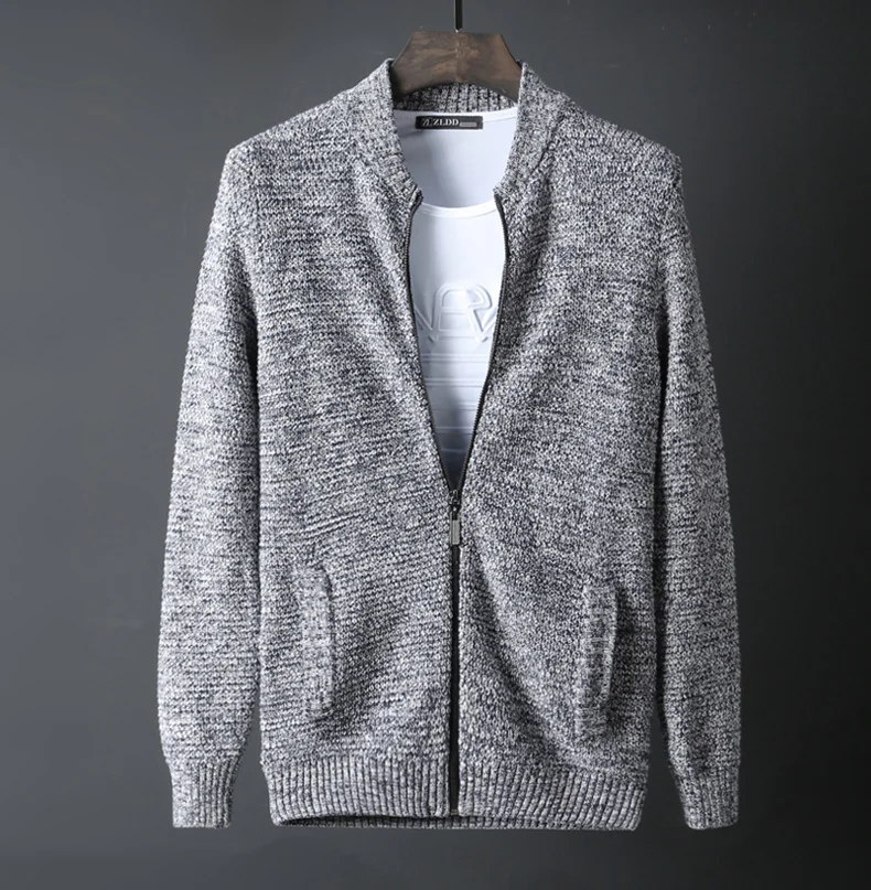 High Quality Cotton Men's Thick Warm Casual Zipper Cardigan Knitted Mandarin Collar Handsome Male Sweater Coat Plus Size M-6XL
High Quality Cotton Men's Thick Warm Casual Zipper Cardigan Knitted Mandarin Collar Handsome Male Sweater Coat Plus Size M-6XL