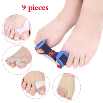 9pcs Bunion Adjuster Straightener Set Toe Separator Hallux Valgus Bunion Recovery Foot Care Pedicure Thumb Valgus Correction Set
9pcs Bunion Adjuster Straightener Set Toe Separator Hallux Valgus Bunion Recovery Foot Care Pedicure Thumb Valgus Correction Set