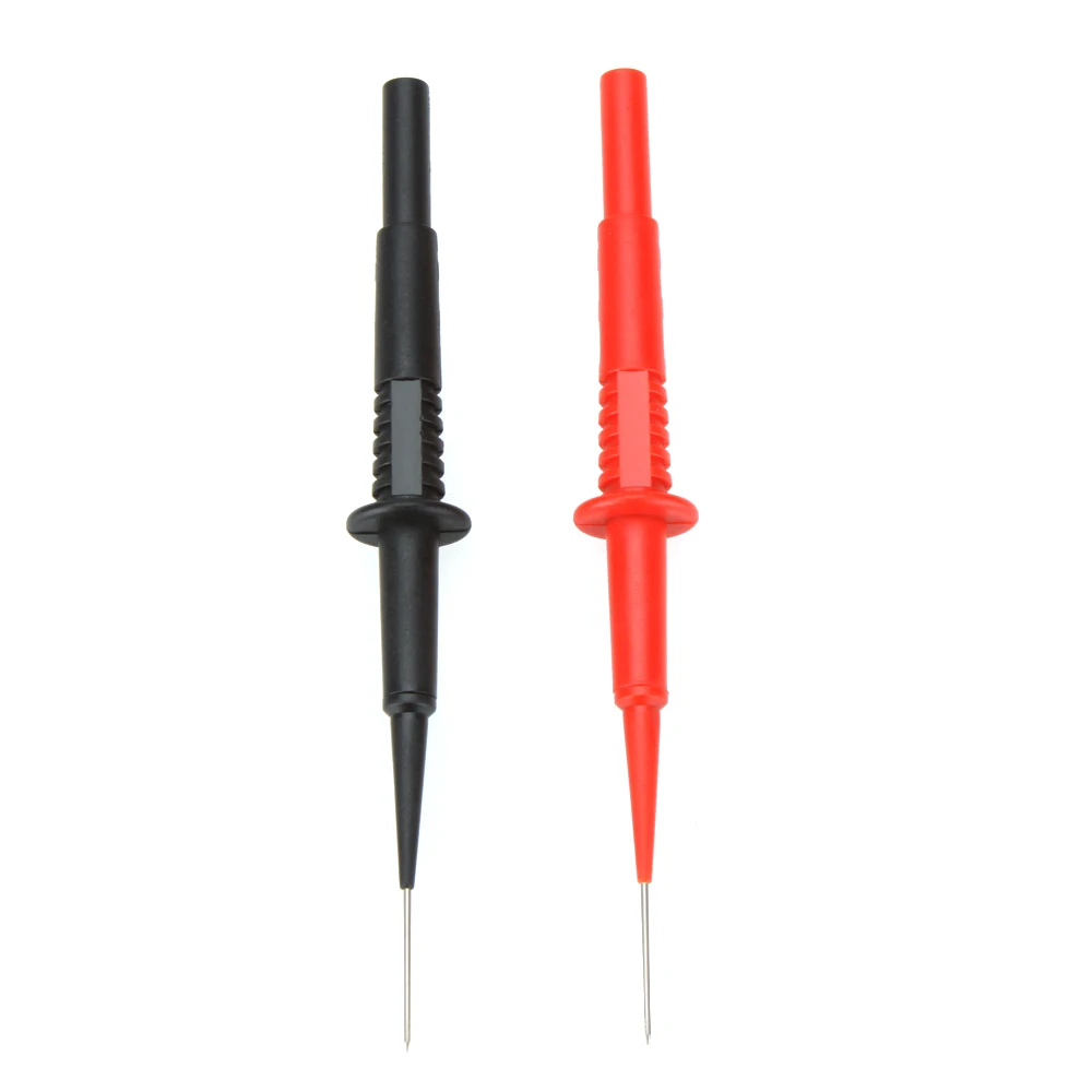 Professional Test Probe Clip for Multimeter Clamp Meter Oscilloscopes Test Hook W/ Extended Sharp Stainless Steel Test Needle
Professional Test Probe Clip for Multimeter Clamp Meter Oscilloscopes Test Hook W/ Extended Sharp Stainless Steel Test Needle