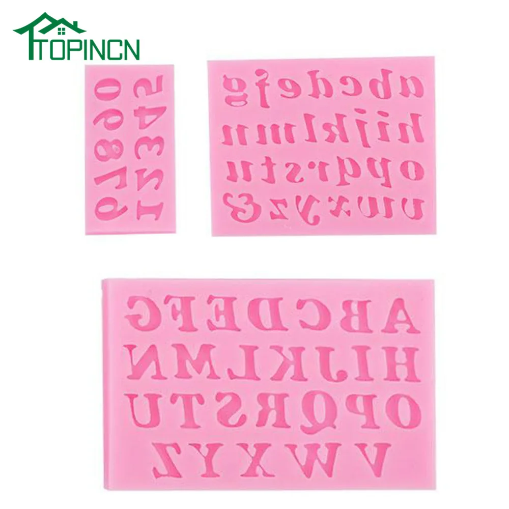 TOPINCN Tiping Tips 3pcs Homemade Alphanumeric Shape Cake Mold Silica Gel Molds Cake Fondant Maker For Party Cake Stand
TOPINCN Tiping Tips 3pcs Homemade Alphanumeric Shape Cake Mold Silica Gel Molds Cake Fondant Maker For Party Cake Stand