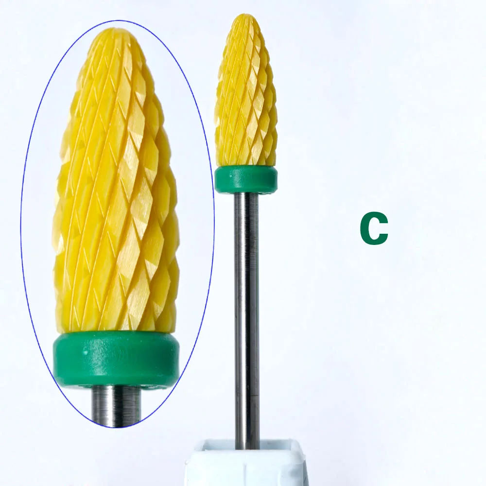 electric nail drill ceramic nail drill Milling cutter for manicure pedicure Apparatus for manicure yellow ceramic nail bit
electric nail drill ceramic nail drill Milling cutter for manicure pedicure Apparatus for manicure yellow ceramic nail bit