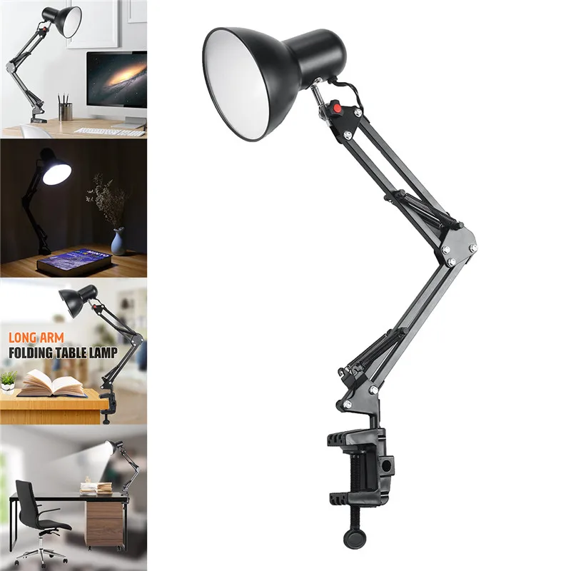 Smuxi AC85-265V E27 /E26 Led Bulb Lamps Flexible Table Lamp Swing Arm Clamp Mount Lamp Office Studio Home Table Desk Light
Smuxi AC85-265V E27 /E26 Led Bulb Lamps Flexible Table Lamp Swing Arm Clamp Mount Lamp Office Studio Home Table Desk Light