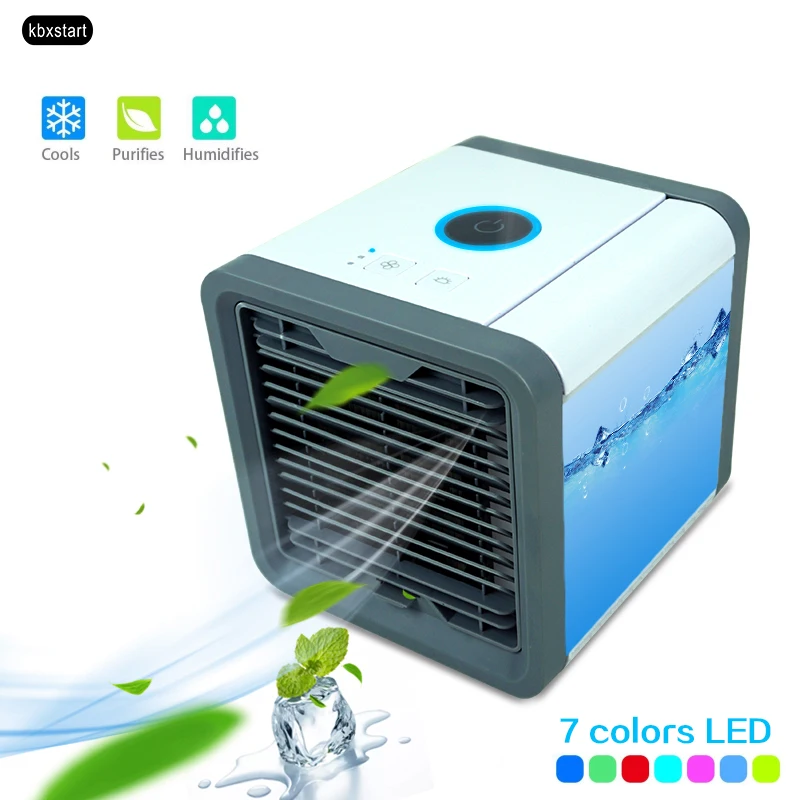 Mini USB Power Evaporative Air Conditioner Cooler Personal Space Cooling Fan With Light Home Office Aire Acondicionado Portatil
Mini USB Power Evaporative Air Conditioner Cooler Personal Space Cooling Fan With Light Home Office Aire Acondicionado Portatil