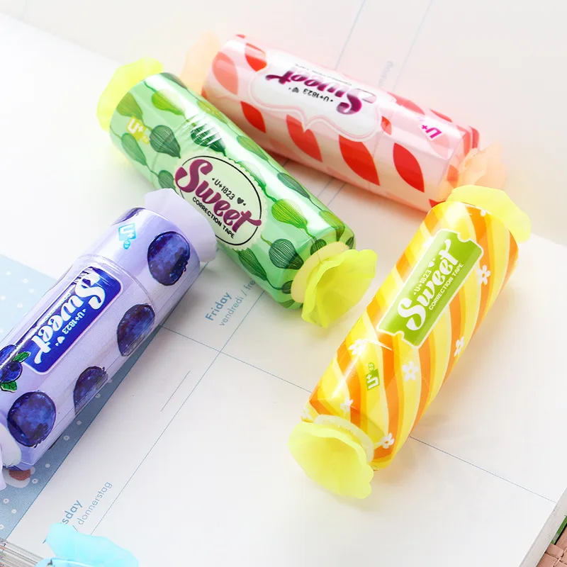 1pc Cute Candy Modelling Correction Tape Novelty Students Corrector Tools Kawaii Stationery Kids Gifts School Office Supplies
1pc Cute Candy Modelling Correction Tape Novelty Students Corrector Tools Kawaii Stationery Kids Gifts School Office Supplies