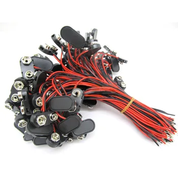 10pcs 9V battery base tools battery socket tool 150mm wire cable high quality platic accessories
10pcs 9V battery base tools battery socket tool 150mm wire cable high quality platic accessories