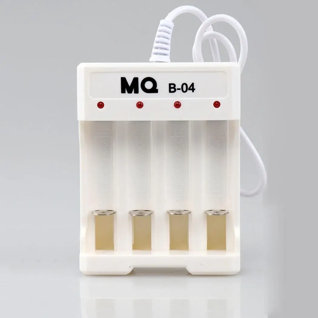 4 slots Battery Charger USB White Ni AAA AA Rechargeable Ni Charger Universal MH Battery Port
4 slots Battery Charger USB White Ni AAA AA Rechargeable Ni Charger Universal MH Battery Port