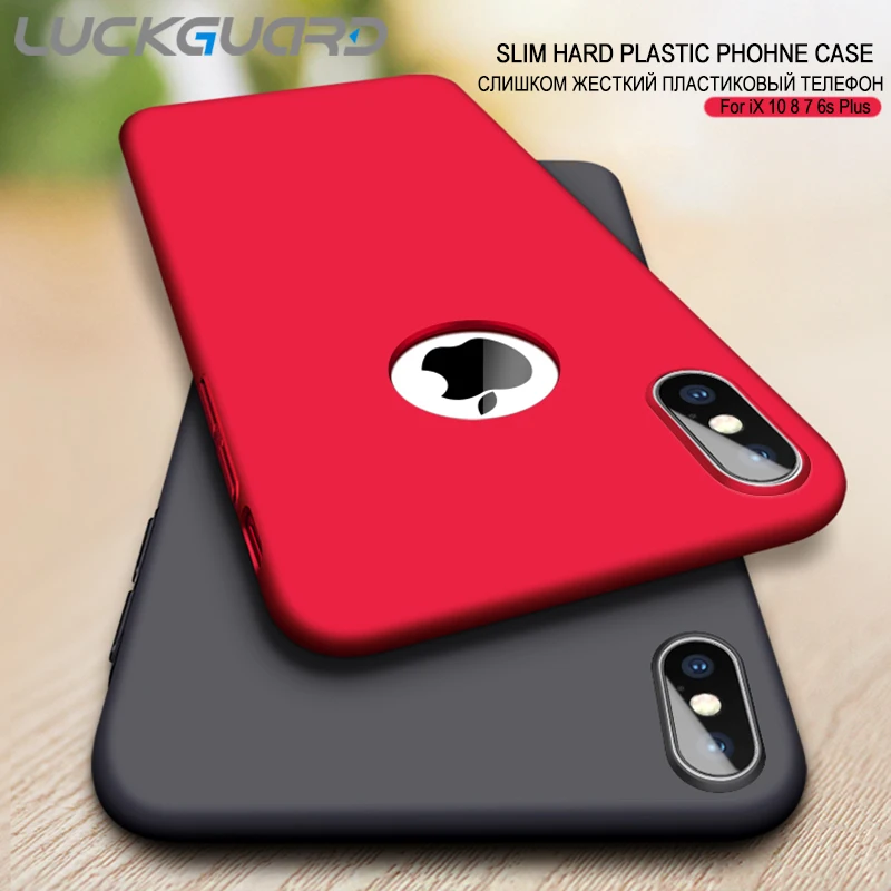Жесткий ПК матовый чехол для телефона iPhone XS 11 Pro MAX XR Роскошные тонкие Чехлы 6 6s 7 8