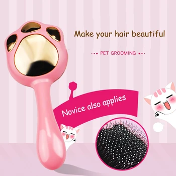 @HE Pet Dog Hair Remover Cat Brush Grooming Tools Detachable Clipper Attachment Trimmer Pointed round Combs for Cat Pet Supply
@HE Pet Dog Hair Remover Cat Brush Grooming Tools Detachable Clipper Attachment Trimmer Pointed round Combs for Cat Pet Supply